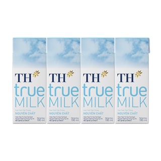 Lốc sữa th truemilk 4 * 180ml