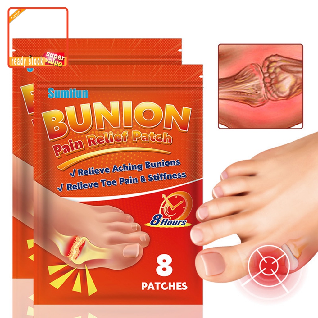 Miếng Dán Khớp Ngón Chân Giảm Đau Khớp Hiệu Quả Dành Cho Người Lớn