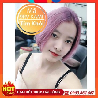Thuốc nhuộm tóc - màu khói tím kami - tặng kèm trợ nhuộm 100ml