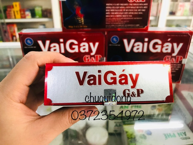 VAI GÁY GP ,G&P_hỗ trợ các triệu chứng thoái hoá đốt sống cổ, thắt lưng ...