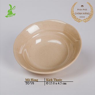 Tô TOV6 Màu Nâu Nhựa Melamine Cao Cấp Fataco Việt Nam