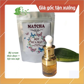 Combo serum dưỡng da thiên nhiên + tặng 1 túi rửa mặt 100g