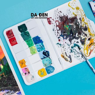 [DA ĐEN] Khay Pha Màu Himi Miya Palette