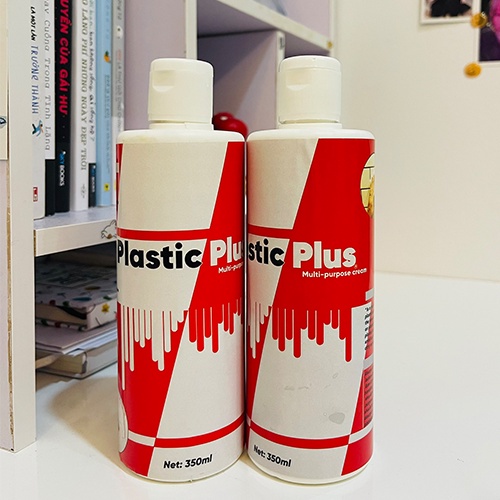 Kem Tẩy Đồ Dùng Nội Thất Đa Năng Plastic Plus 350ml - Chuyên Gia Đánh Bay Các Vết Ố Bẩn Tường, Đồ Dùng Nội, Ngoại Thất
