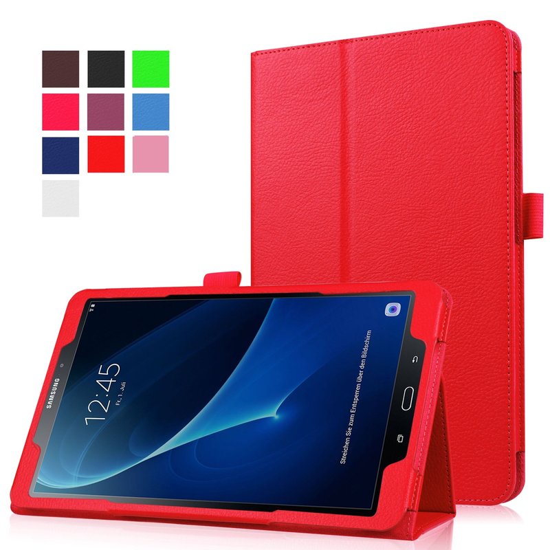 Bao da máy tính bảng bằng PU tự động tắt / mở cho Samsung Galaxy Tab A6 10.1inch 2016 Sm-T580 T585 T587 Tab A A6 10.1