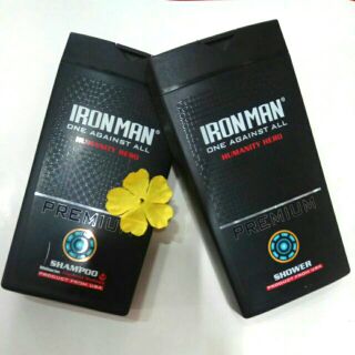Compo tắm + gội nước hoa nam cao cấp IRONMAN .