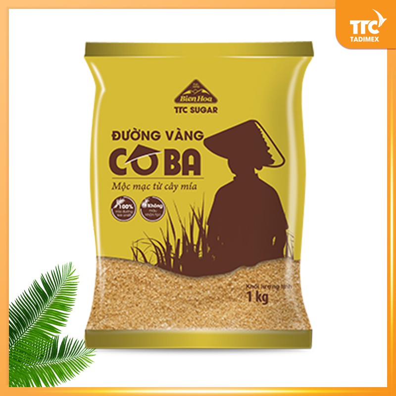 Đường Vàng Cô Ba 1Kg
