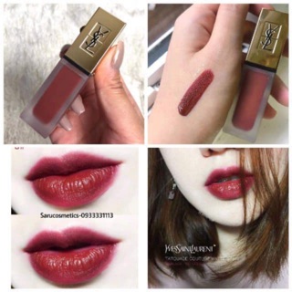 Son YSL TATOUAGE 08 Đỏ mận