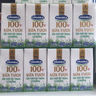 Sữa Vinamil 100% sữa tươi có đường