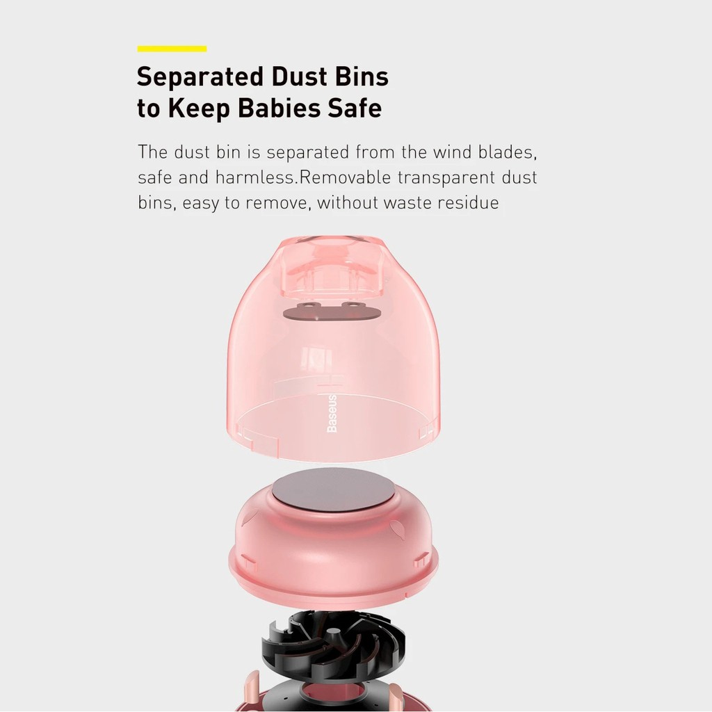 Xiaomi Youpin Máy Hút Bụi  Baseus C2 Mini Hình Viên Thuốc Làm Sạch Bàn Kiếu Dáng Di Động Không Dây 1000Pa