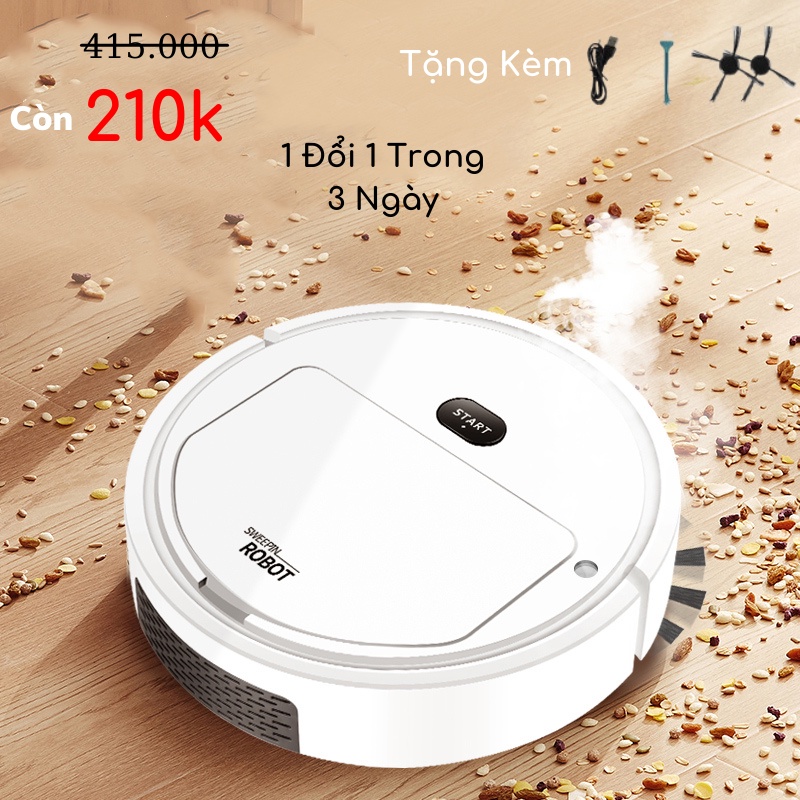 Robot Hút Bụi, Dọn Dẹp Nhà Cửa Tự Động Công Nghệ Cao Cấp Sun.z