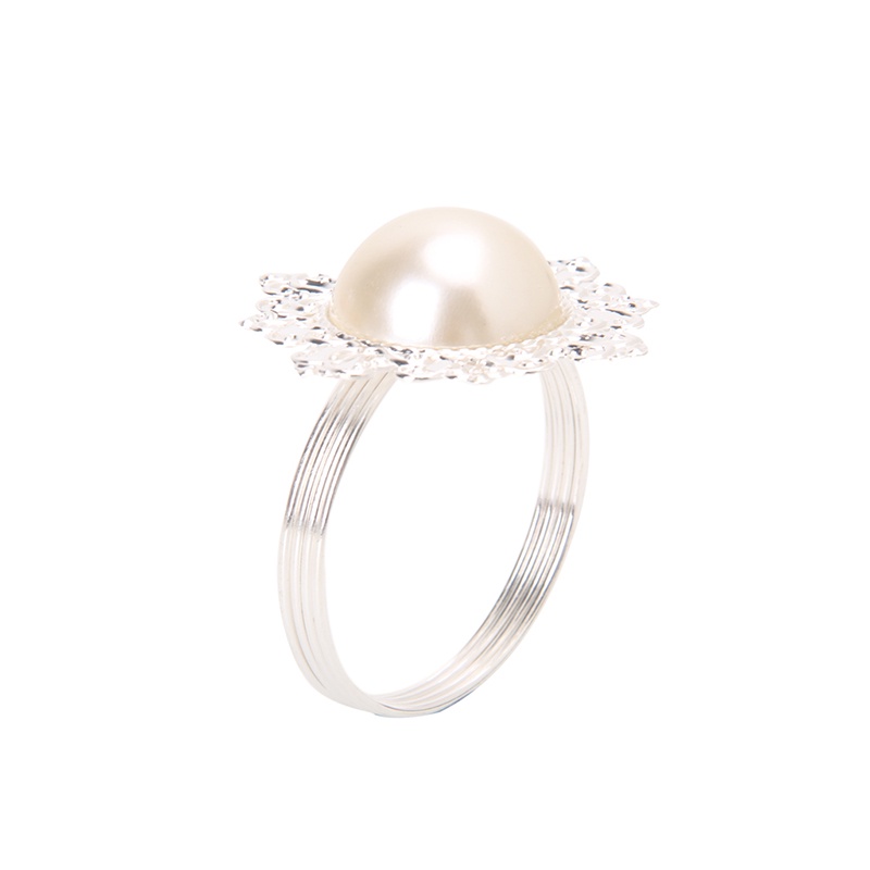 Set 12 Giá Đỡ Khăn Ăn Hình Tròn Trang Trí Tiệc Cưới