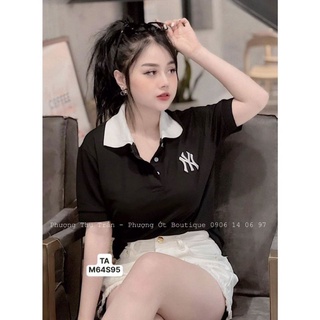 Áo polo Bigsize thêu ngực Cổ Trắng MS212