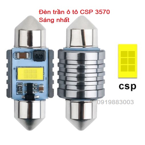 Đèn trần ô tô CSP 3570 (mẫu mới, sáng nhất)