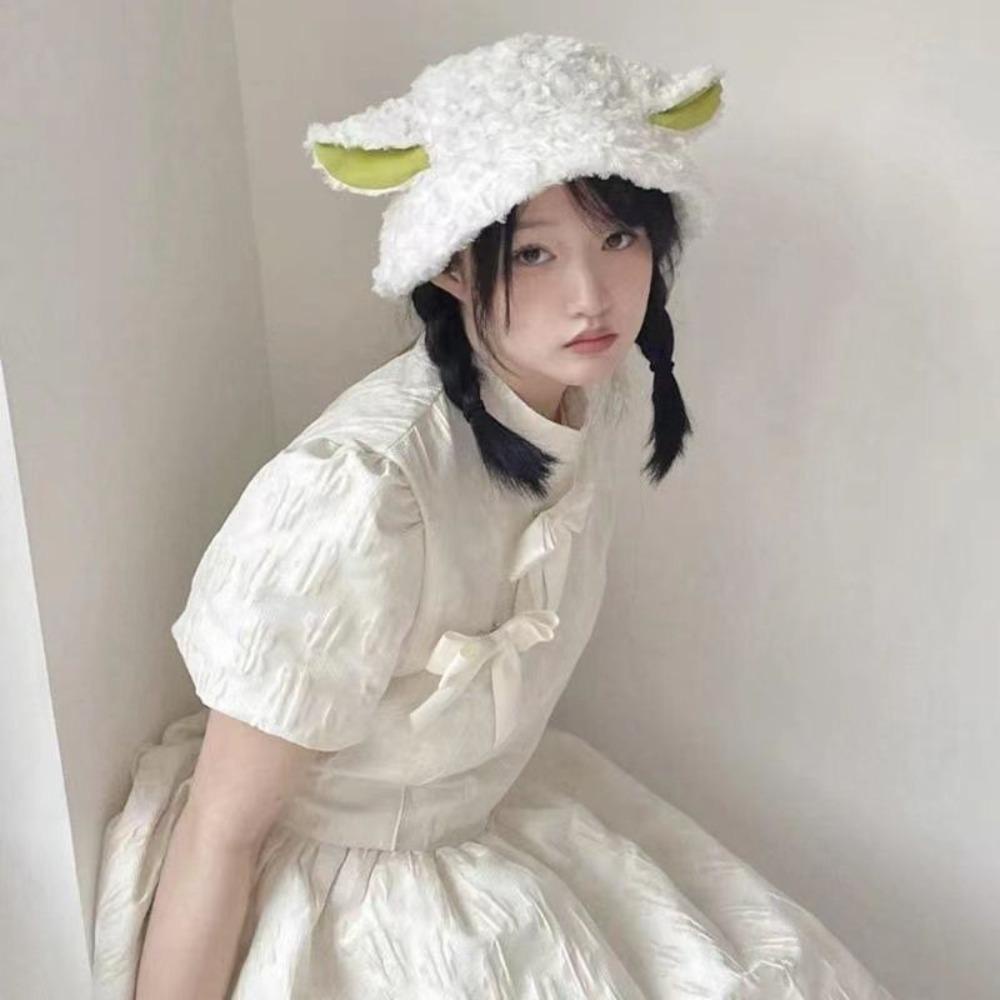 Mũ Xô Đồ Chơi Hóa Trang Hình Cừu Đội Tai Đáng Yêu