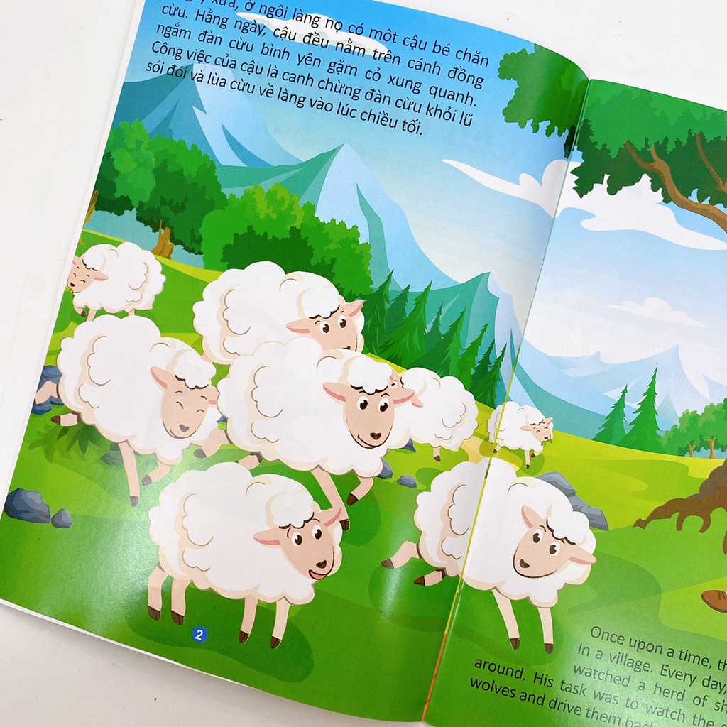 Sách – Truyện cổ tích song ngữ Việt Anh - lẻ 1 cuốn