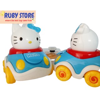 [Đồ chơi chạy trớn] XE Ô TÔ MÈO HELLO KITTY SIÊU CUTE