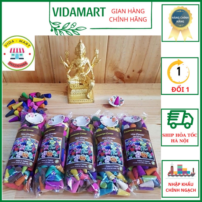 Trầm Nụ Thái Lan Mix Nhiều Mùi Hương Trầm Hương Được Màm Từ 100% Nguyên Liệu Tự Nhiên SP002331-1000839