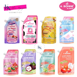 Muối Tắm Bò A Bonne Spa Thái Lan Muối Tắm Tẩy Tế Bào Chết Body Túi 350g Có Vòi