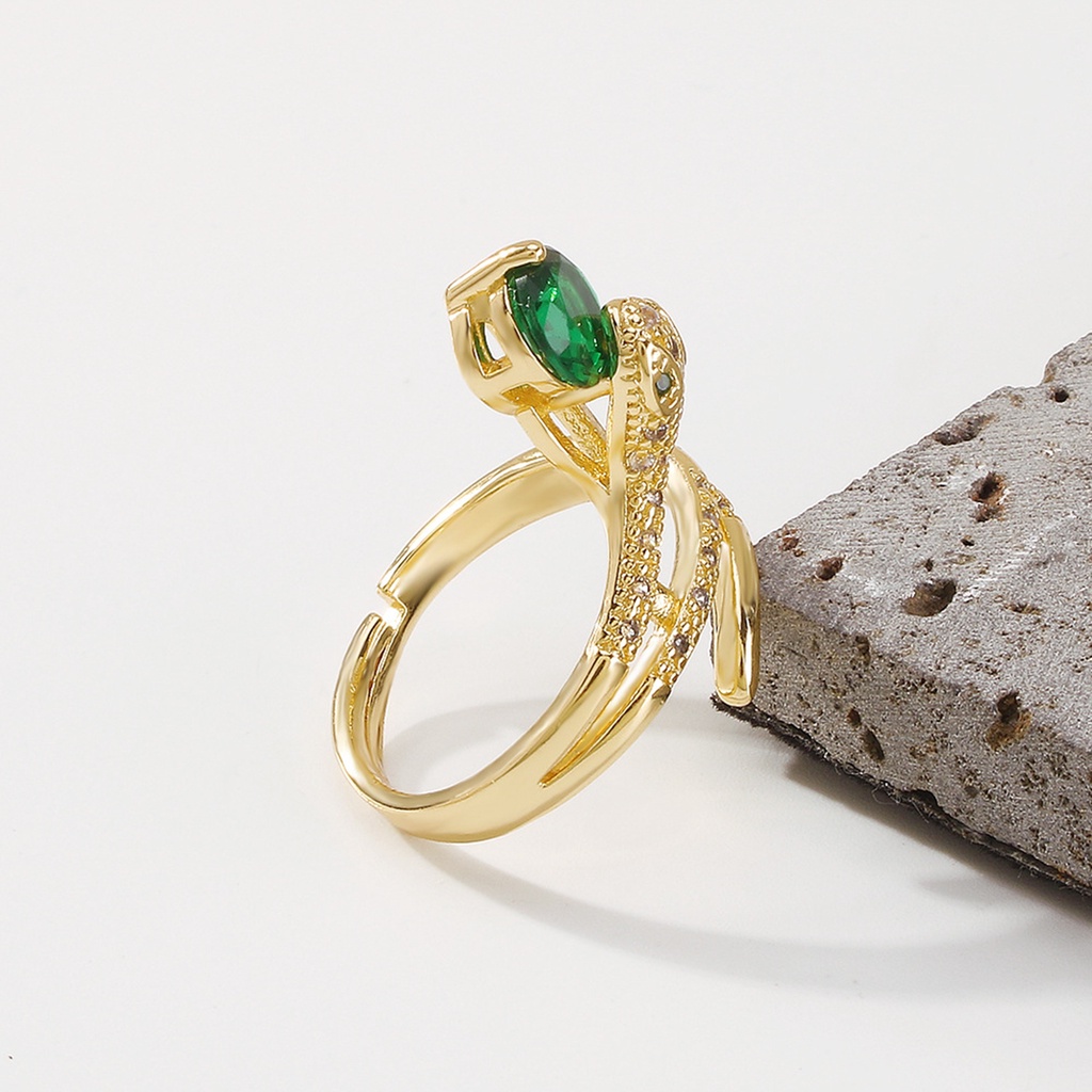 Nhẫn Hợp Kim Đính Đá Kiểu Dáng Thời Trang Cho Nữ