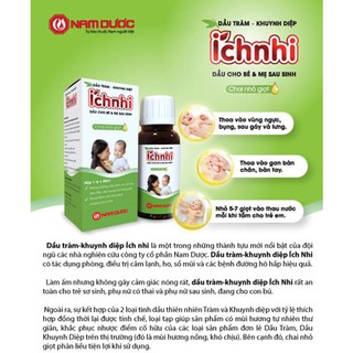 DẦU TRÀM ÍCH NHI - NAM DƯỢC