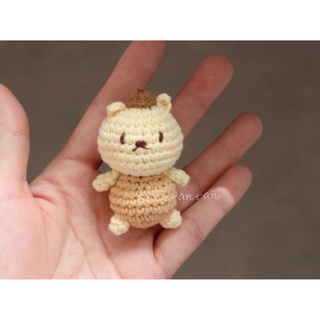 Móc khoá len gấu bông mini handmade🧶