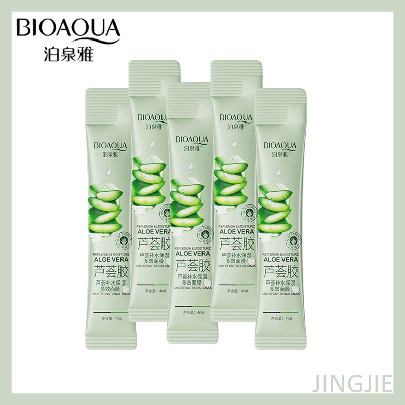 (Hàng Mới Về) 1 Mặt Nạ Bioaqua 4ml Tinh Chất Lô Hội Dưỡng Ẩm Kiềm Dầu Cho Da | BigBuy360 - bigbuy360.vn