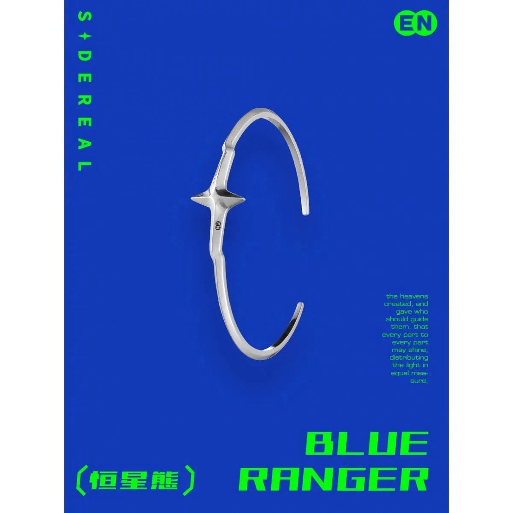 Vòng Tay Mạ Bạc 925 Mặt Thánh Giá X En Joint-Name Blue Warrior