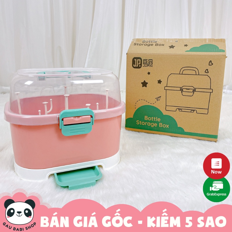 FREE SHIP !!! Giá úp bình sữa cao cấp Jupin 2022 Màu Hồng chính hãng