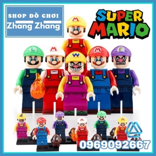 Xếp hình mô hình các nhân vật trong Super Mario Minifigures Kopf KDL805
