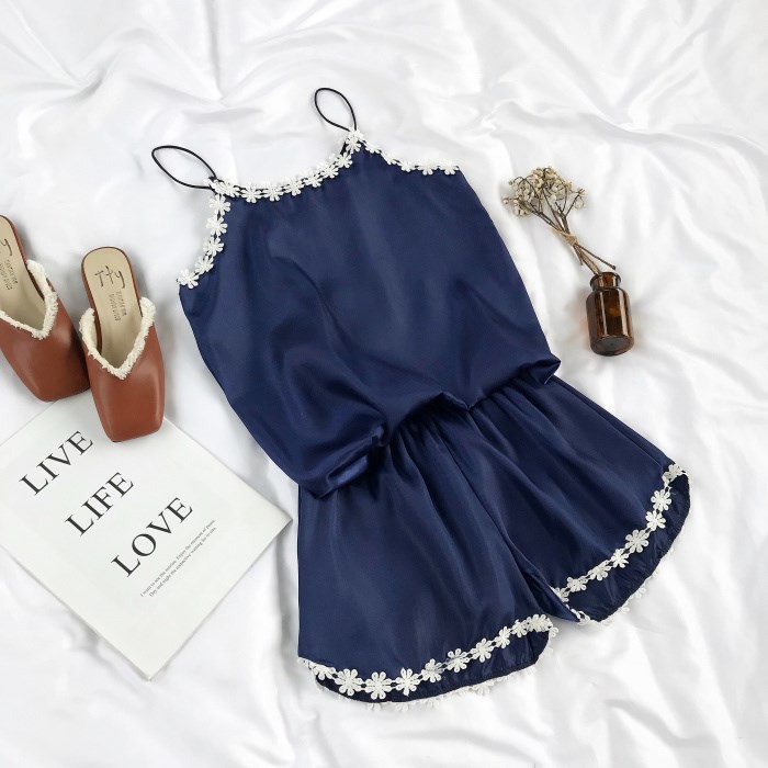 BỘ ĐỒ NGỦ 111 PHỐI REN HOA, 2 DÂY GỢI CẢM, SEXY, CAO CẤP(có ảnh thật ở cuối)