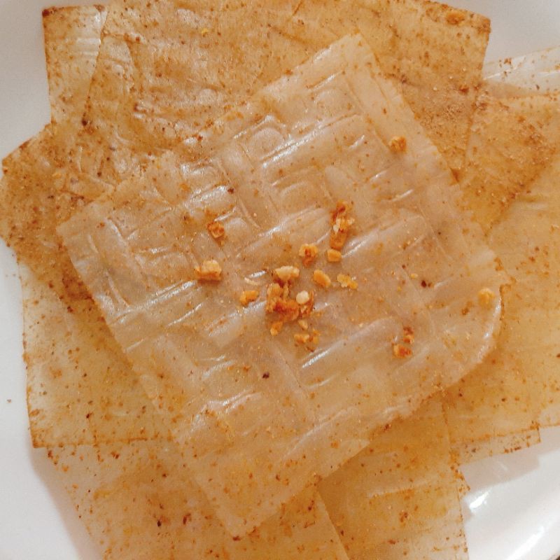 Combo  5 bịch bánh tráng xì ke 60g/bịch vị cay ăn là ghiền