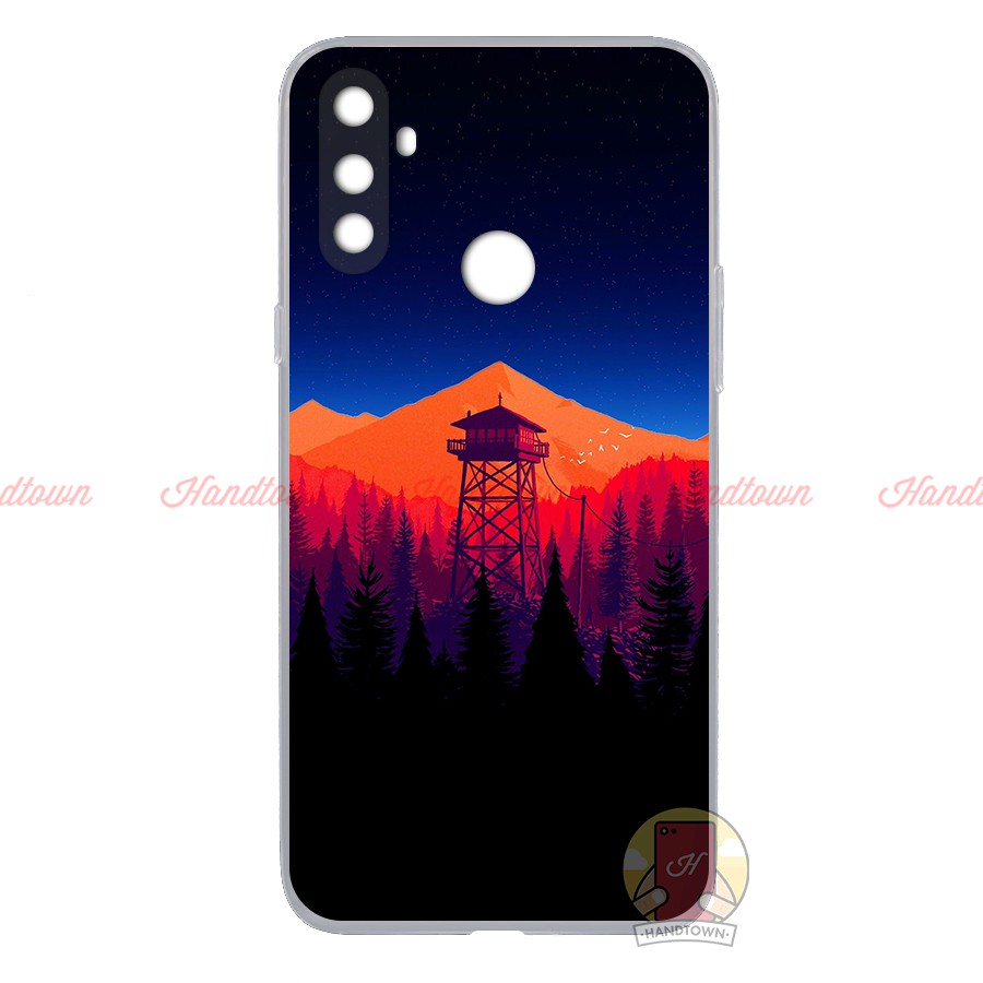 Ốp Lưng Realme C3 Silicone Dẻo Trong Suốt In Hình Phần B