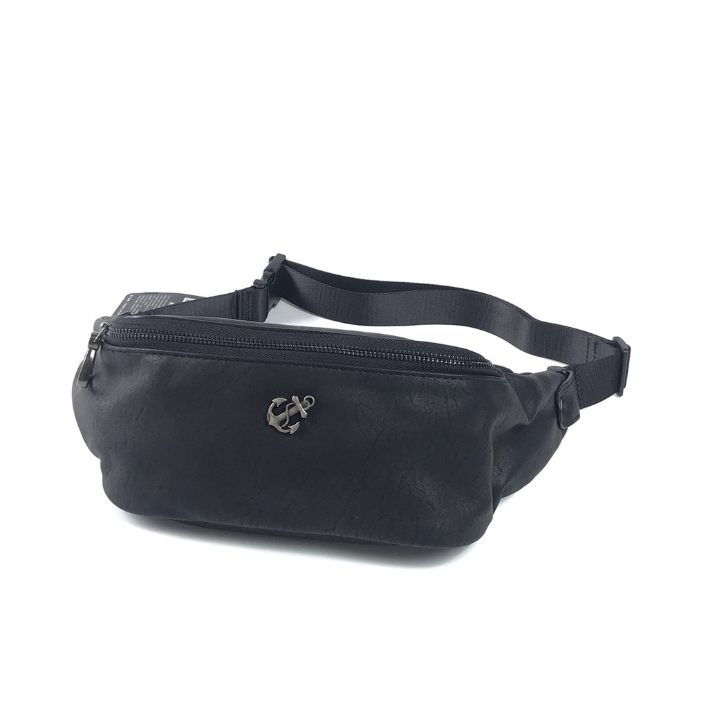 Túi Bao Tử Đeo Ngực Nam Màu Đen Da PU Mềm Mại Phong Cách Hàn Quốc Chất Lượng Cao Cấp Chính Hãng Bền Đẹp Chống Thấm Nước | BigBuy360 - bigbuy360.vn