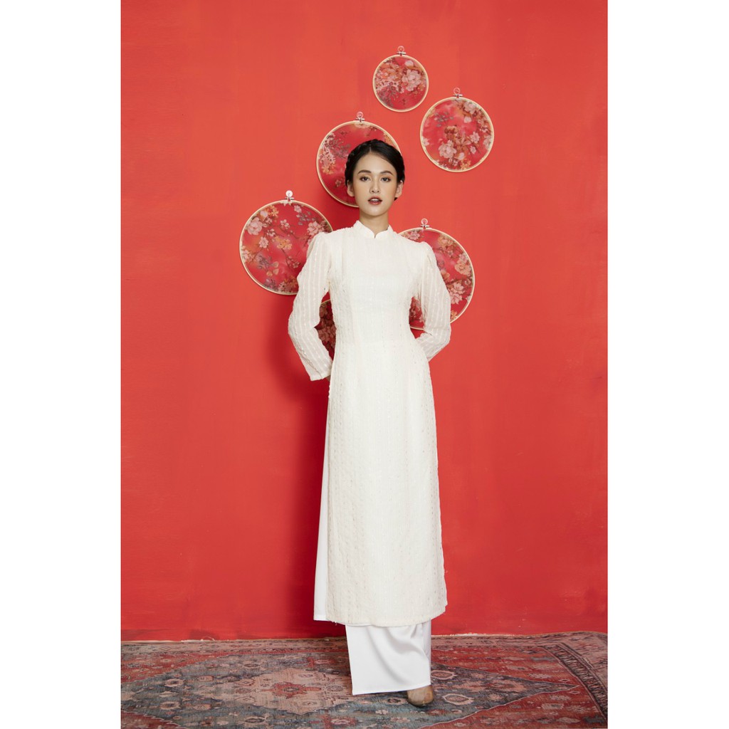 Áo dài trơn 💝FREESHIP💝 Áo dài kiểu dáng mới lạ tôn dáng cực xinh