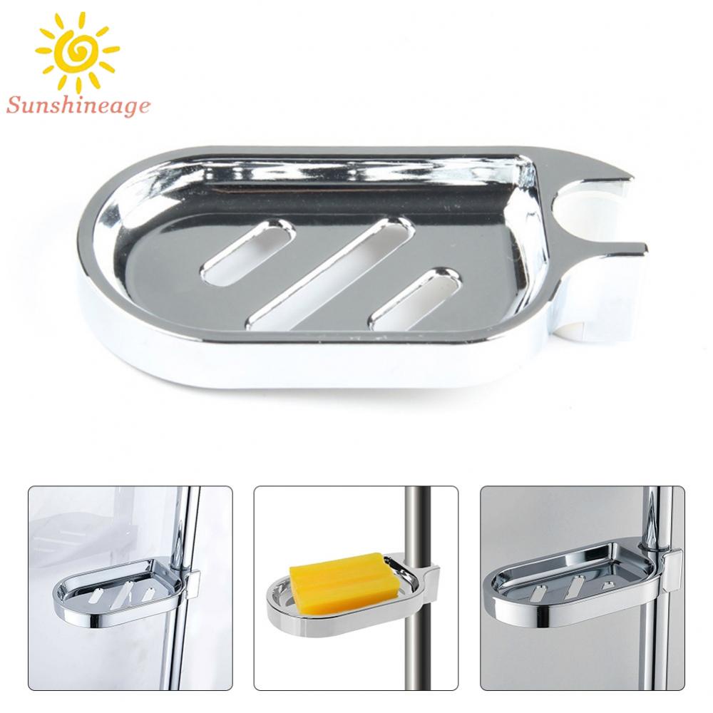SUNAGE- ~17*8.5cm Soap Dish Box Shower Tray Plate Bathroom Stand Holder Rack Hole 25mm【SUNAGE-HOT Fashion】