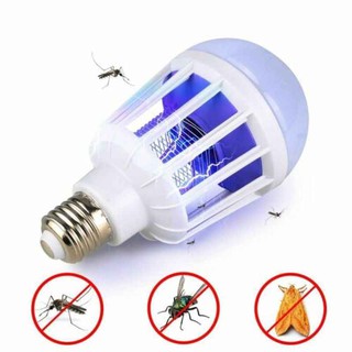 Đèn led diệt côn trùng Đèn bắt muỗi bóng tròn led 9w-15W