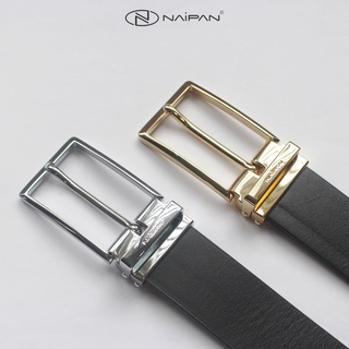 Thắt lưng da bò nguyên miếng khóa kim