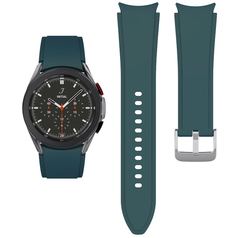 Dây đeo silicone thay thế cho đồng hồ Samsung Galaxy Watch 4 classic 46mm 42mm/Watch4 44mm 40mm
