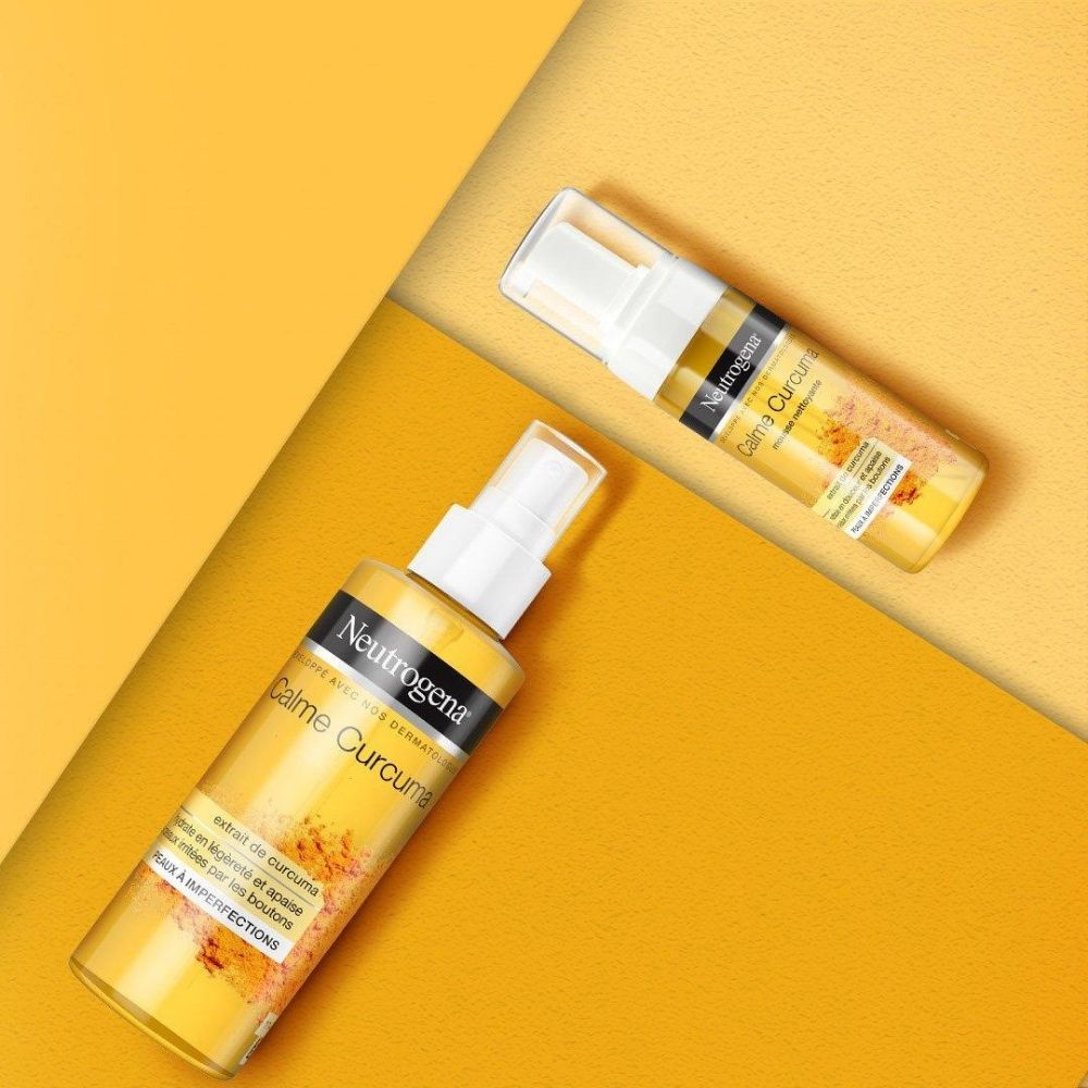 Sữa Rửa Mặt Nghệ Tạo Bọt Neutrogena Curcuma 150ml, sáng da, mờ thâm - Shop Mecici