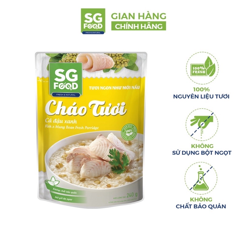 Cháo tươi Sài gòn Food 240g