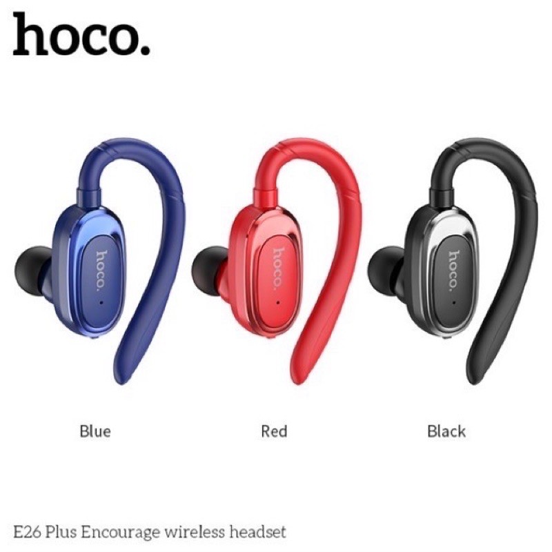 ✔BẢO HÀNH 1 ĐỔI MỚI 1-Tai nghe bluetooth nhét tai Hoco E26 Plus Encourage V5.0 -Tai nghe không dây móc tai-Chính hãng