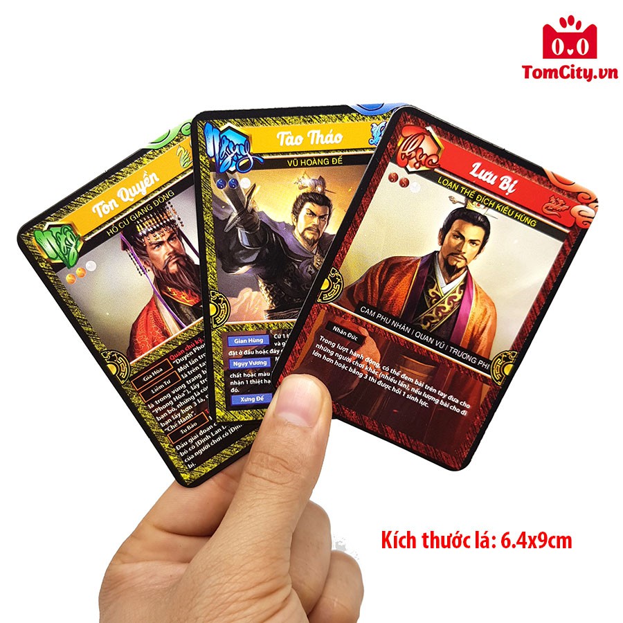 Boardgame Tam Quốc đại chiến - Tam Quốc Sát phiên bản đầy đủ (Three Kingdom)