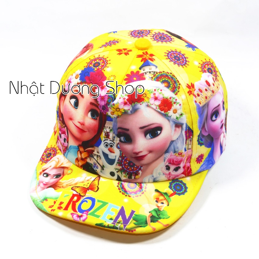 [ Hình thật ]Nón kết nhí công chúa cho trẻ em nhiều màu - Chất liểu vải Cotton cao cấp tạo cảm giác êm ái cho bé