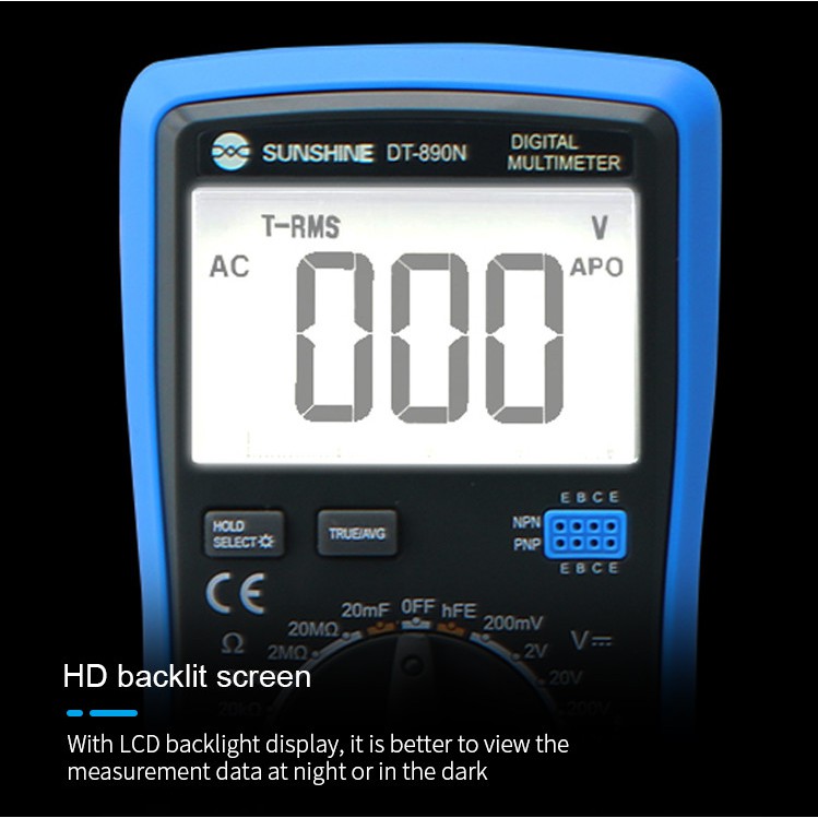 Đồng hồ vạn năng Sunshine DT-890N