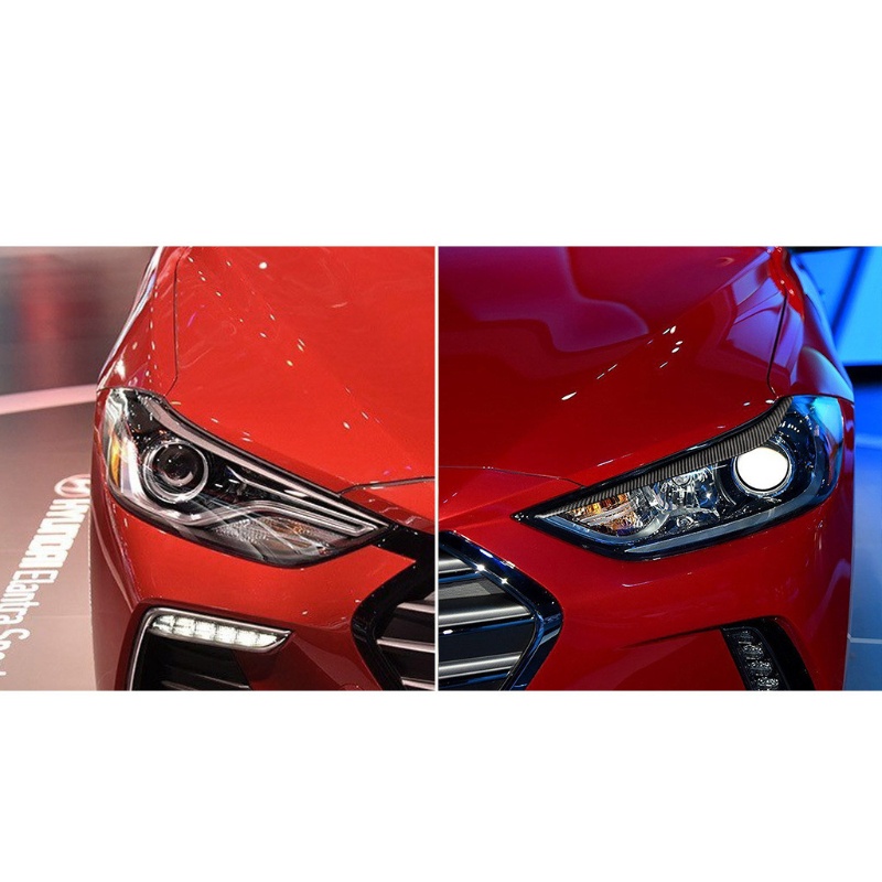 Bộ 2 Miếng Dán Bảo Vệ Đèn Pha Chuyên Dụng Cho Elantra 2016/17/18