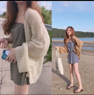 Áo cardigan len mỏng nữ hot