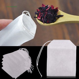 100 Túi dây rút lọc trà bằng vải không dệt