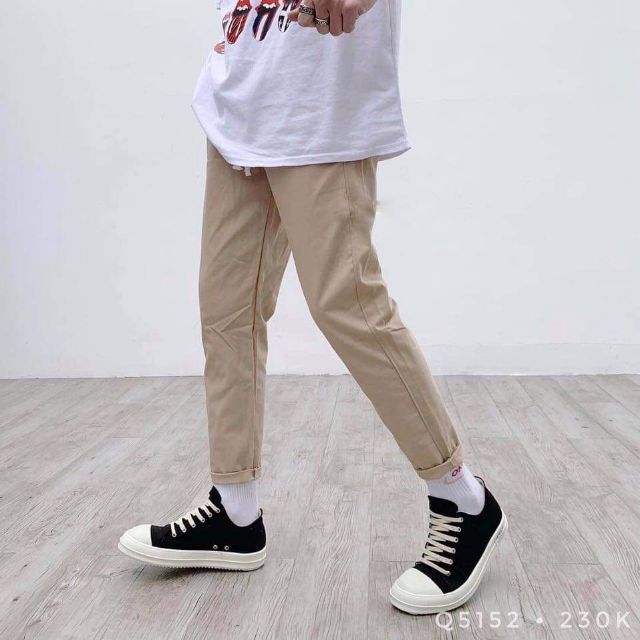 Quần Kaki Baggy Form Unisex