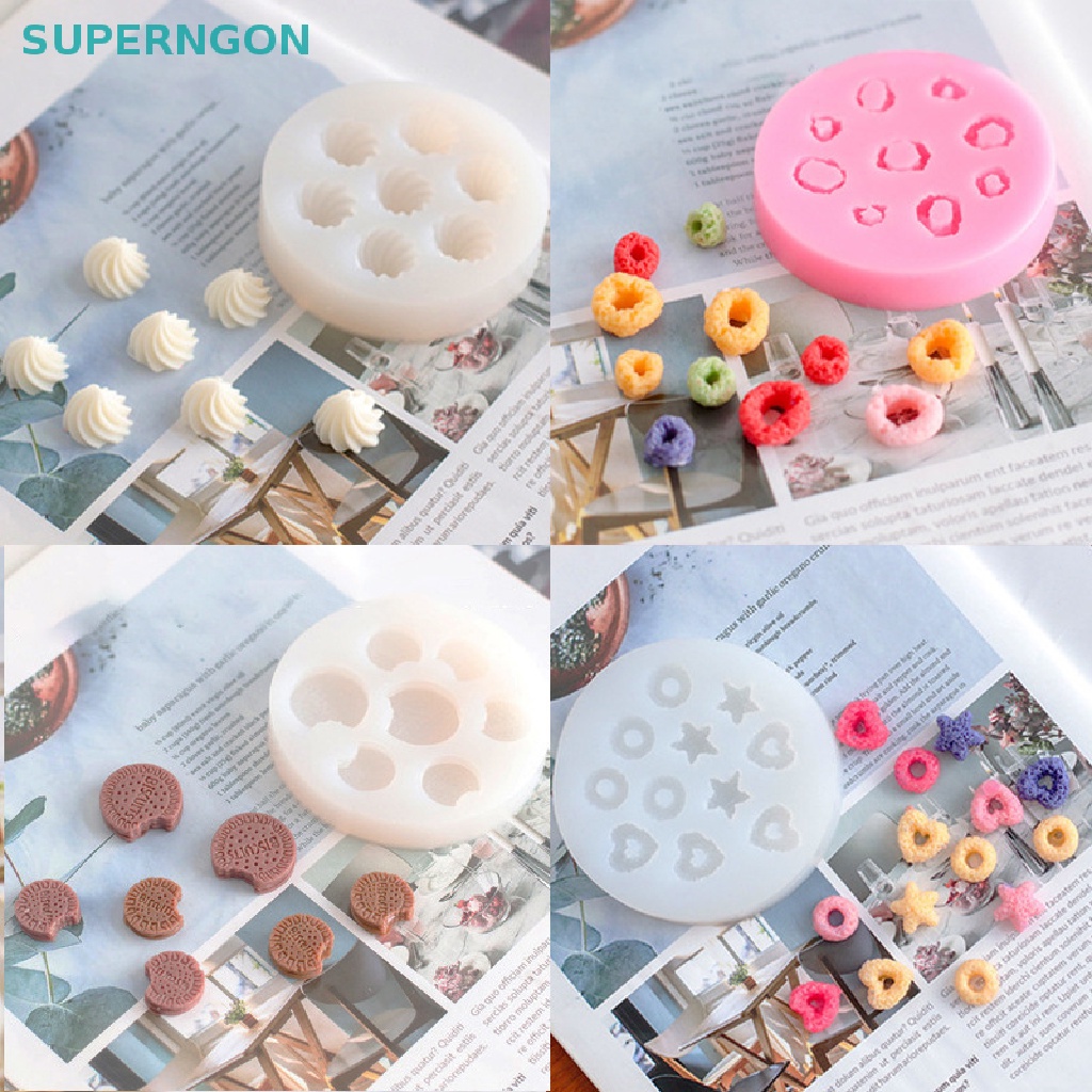 Khuôn Silicone Tạo Hình Hạt Ngũ Cốc DIY